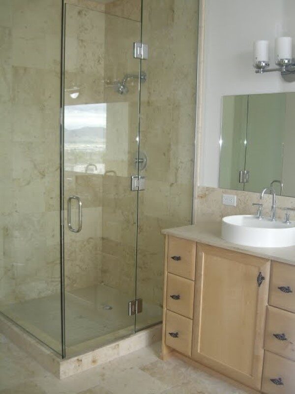 Banner Construction bathroom remodel — licensed in-house trades